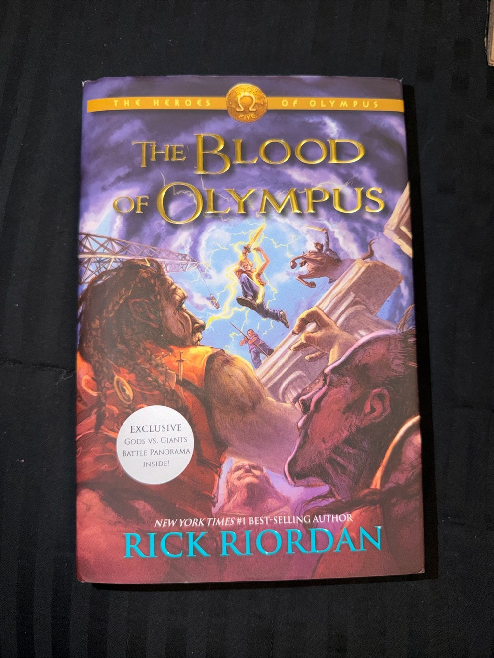 The Blood of Olympus Hardcover - Purple Cover